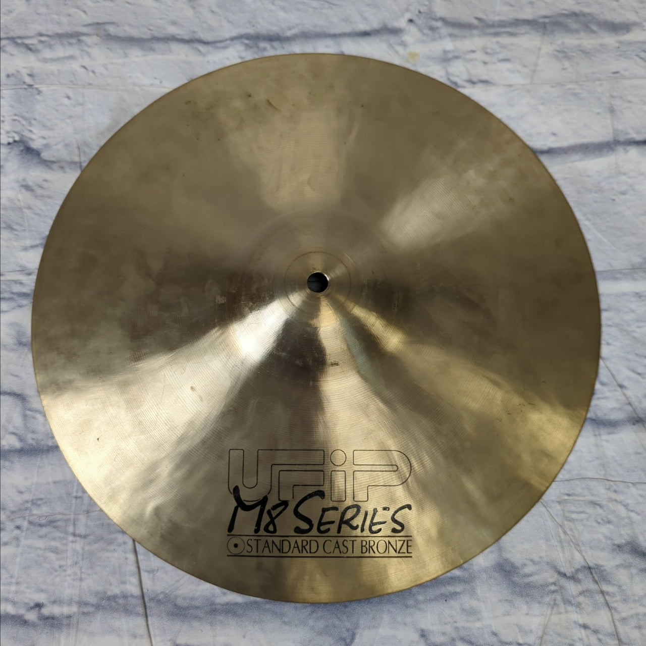 UFIP M8 Series 14" Standard Cast Bronze Hi Hat Cymbals