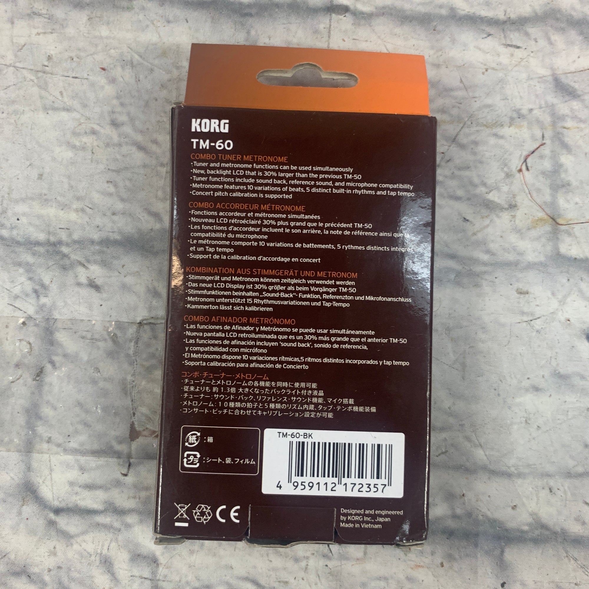 Korg TM-60 Metronome