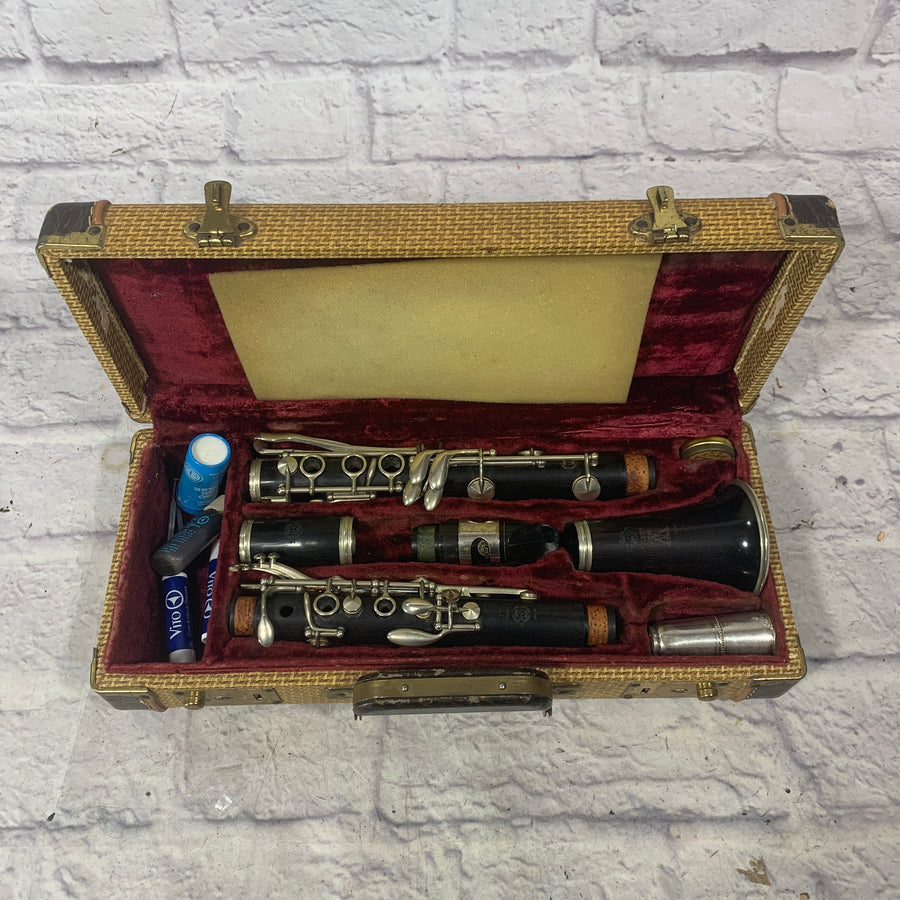 Vintage Selmer RI France Clarinet w/ Case