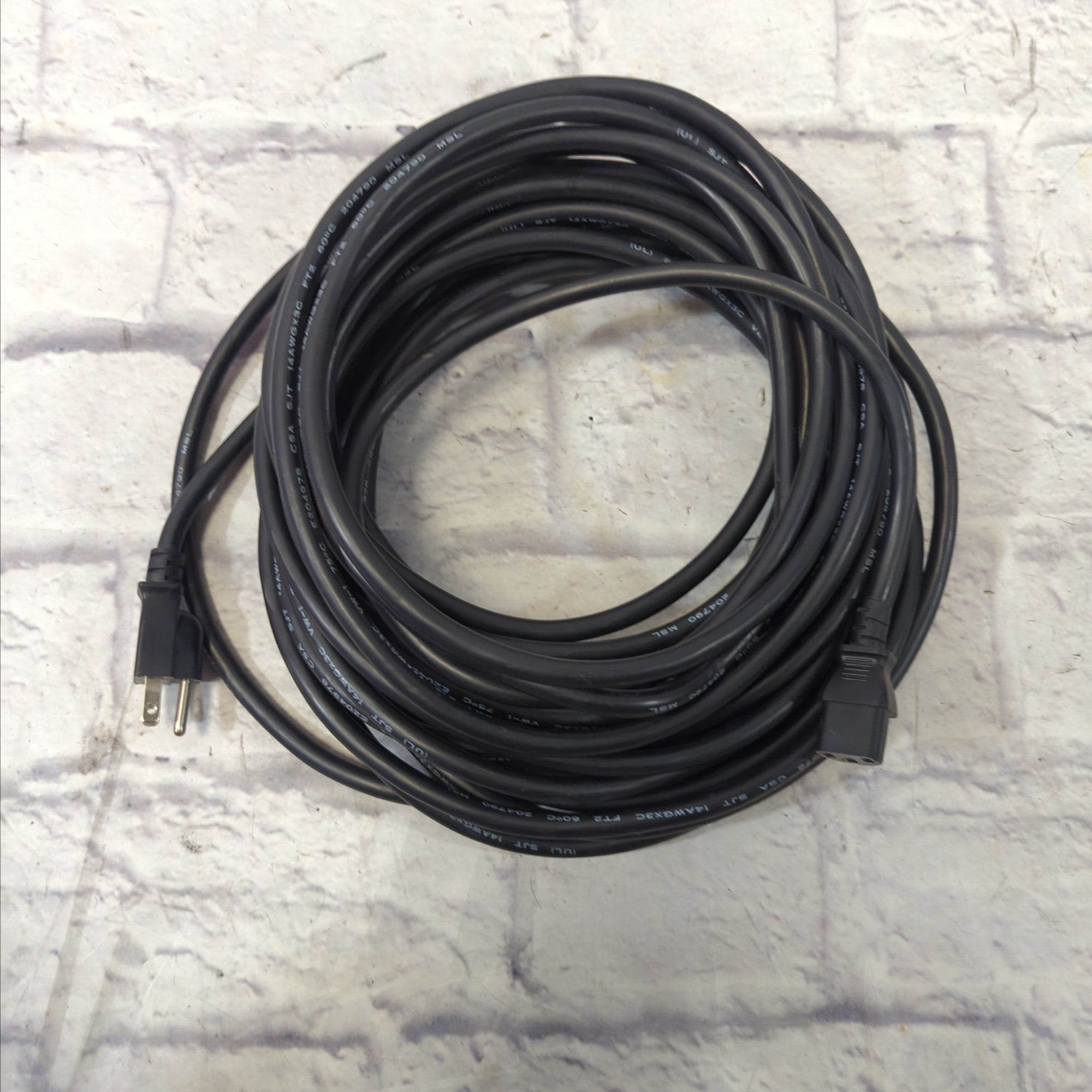 IEC Power Cable 14AWG 50' Fifty Feet