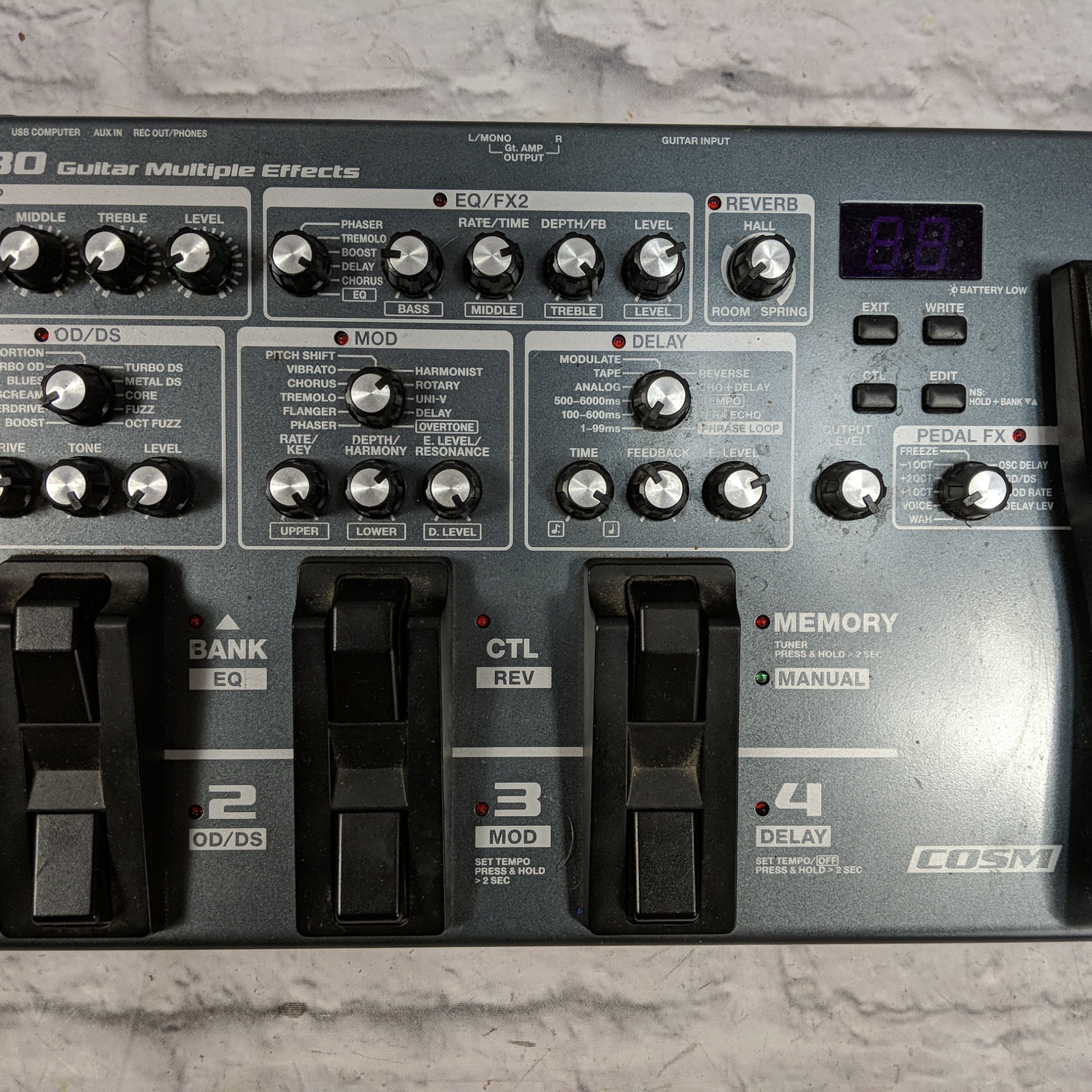 Boss ME-80 Multieffects Pedal