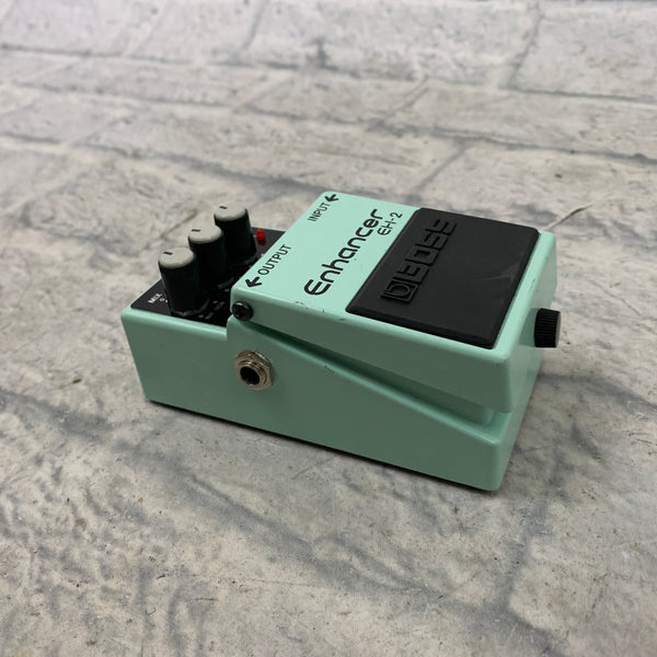 Boss EH2 Enhancer Pedal Silver Taiwan Label Evolution Music