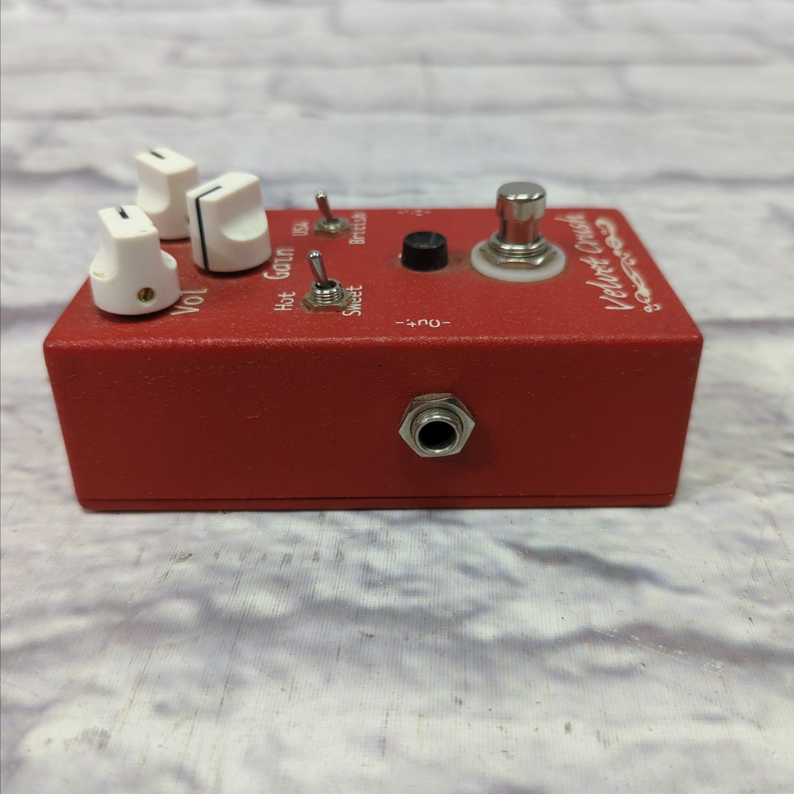 JW Guitars Velvet Crush Overdrive Red