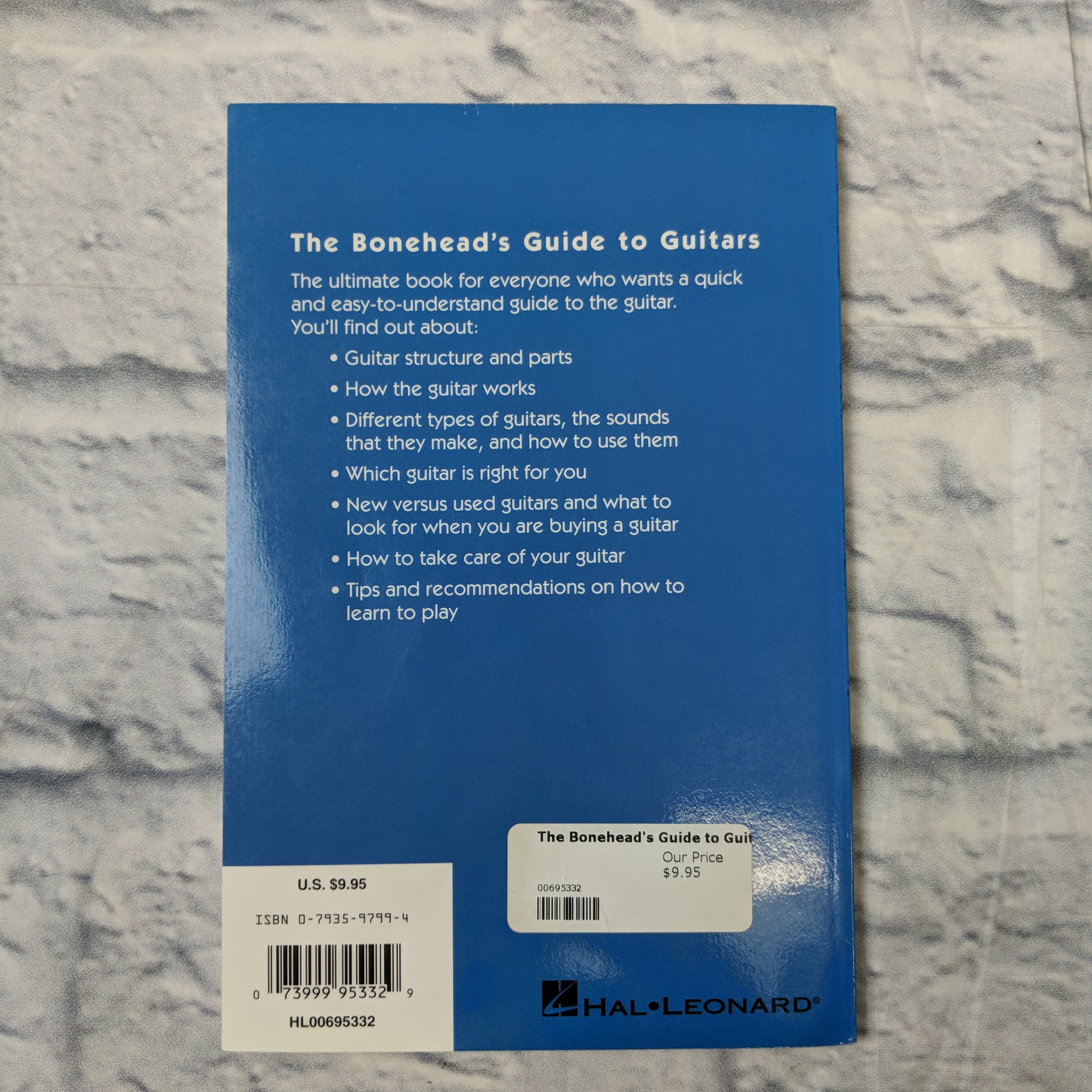 The Bonehead's Guide To Guitars