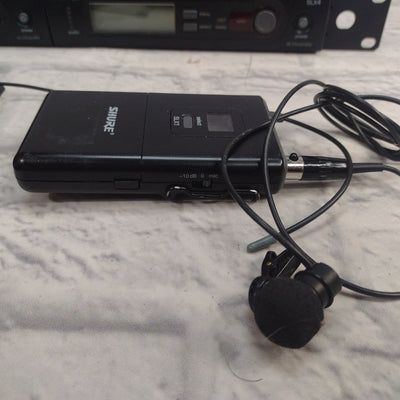 Shure SLX4 SLX1 Dual Wireless Lavalier Outfit 518-542