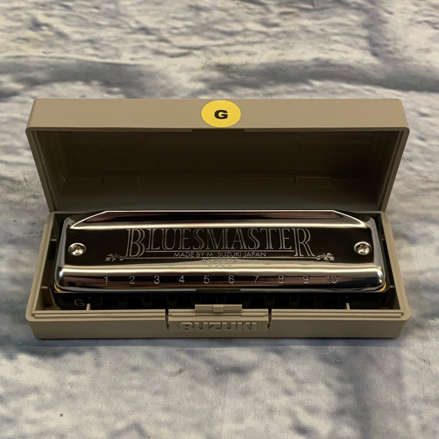 Suzuki Bluesmaster 10 Hole Diatonic - Key of G Harmonica