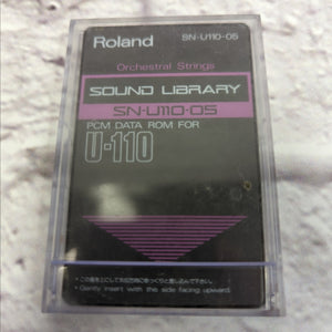 Roland SN-U110-05 Orchestral Strings Data Card for U-110