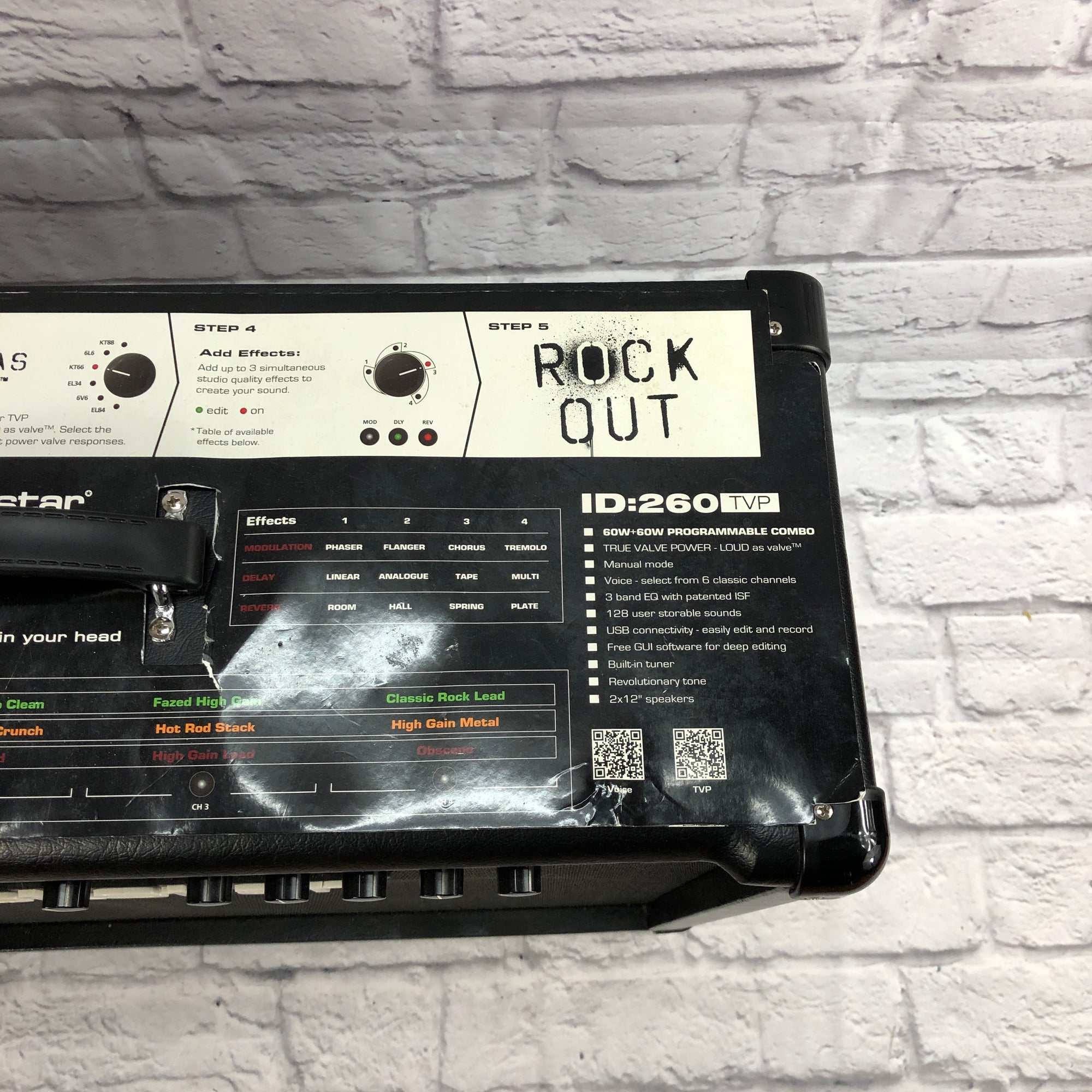 ** Blackstar 260TVP Combo Amp