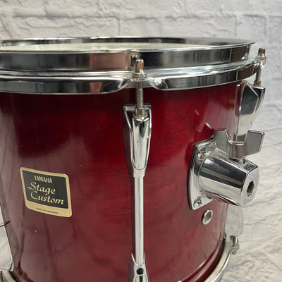 Yamaha Stage Custom 12x9" Rack Tom Cranberry Red