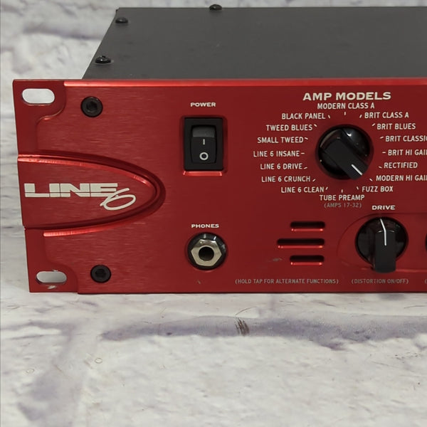 Line 6 Pod Pro Rack Guitar Effects Processor - Evolution Music