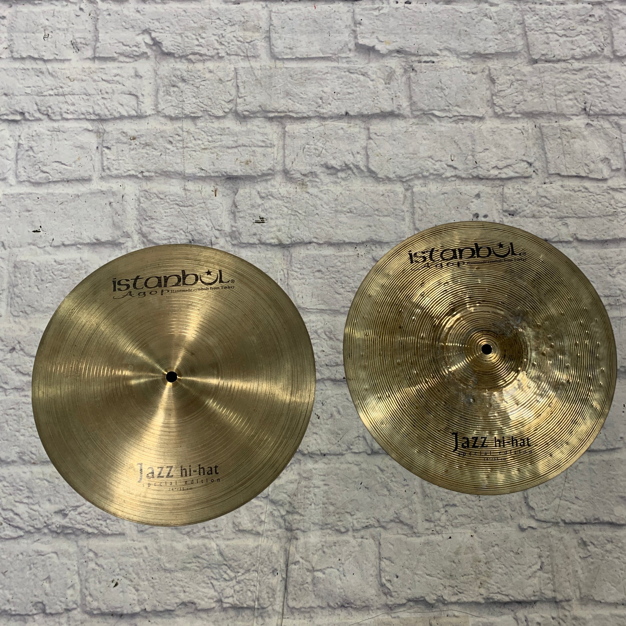 Istanbul AGOP 14 Special Edition Jazz Hi Hat Cymbal Pair