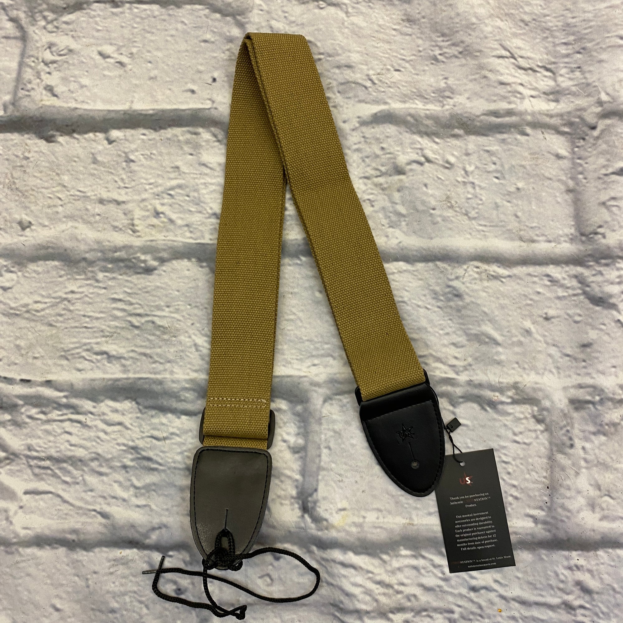 Union Station USA-30BR Brown Guitar Strap