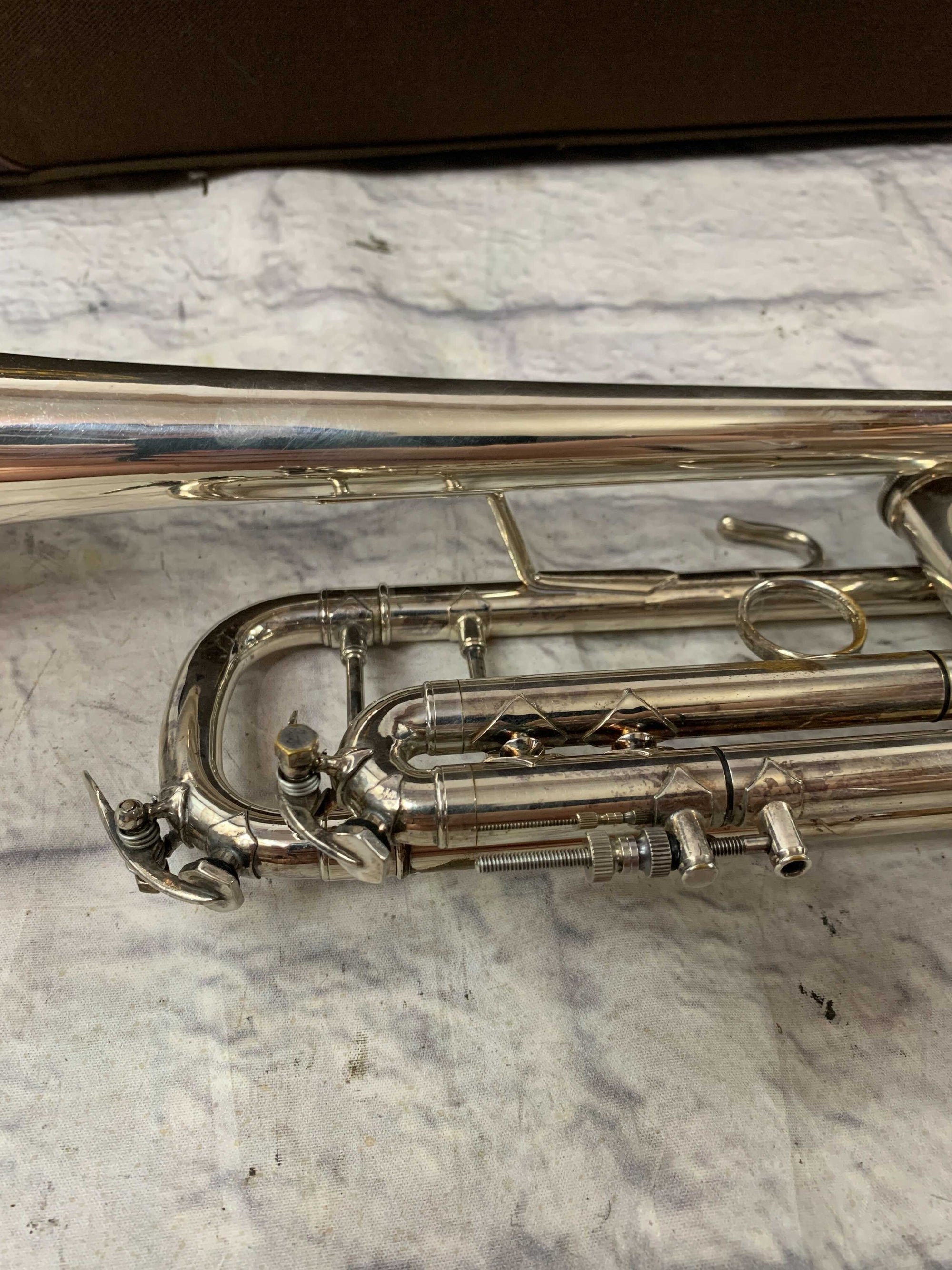 Bach Stradivarius Model 43 Silver Plated Trumpet w/ case