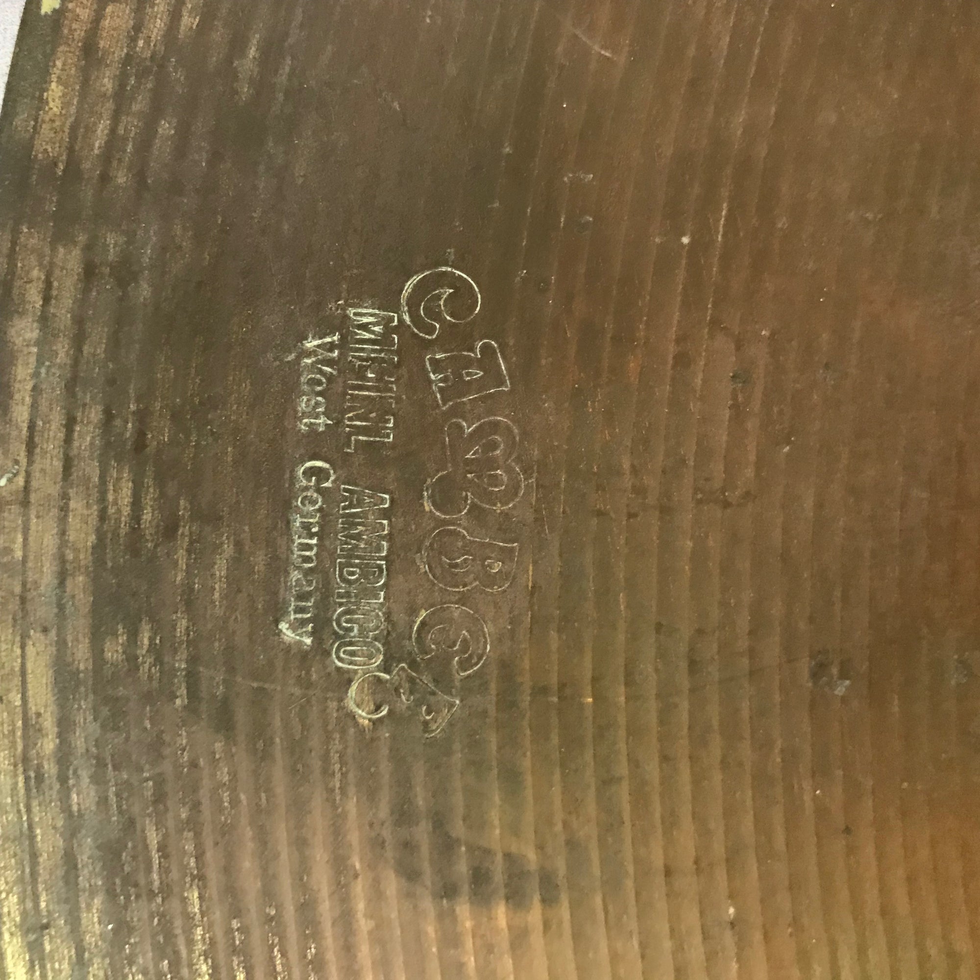 Vintage Camber Meinl 18in Ride Cymbal