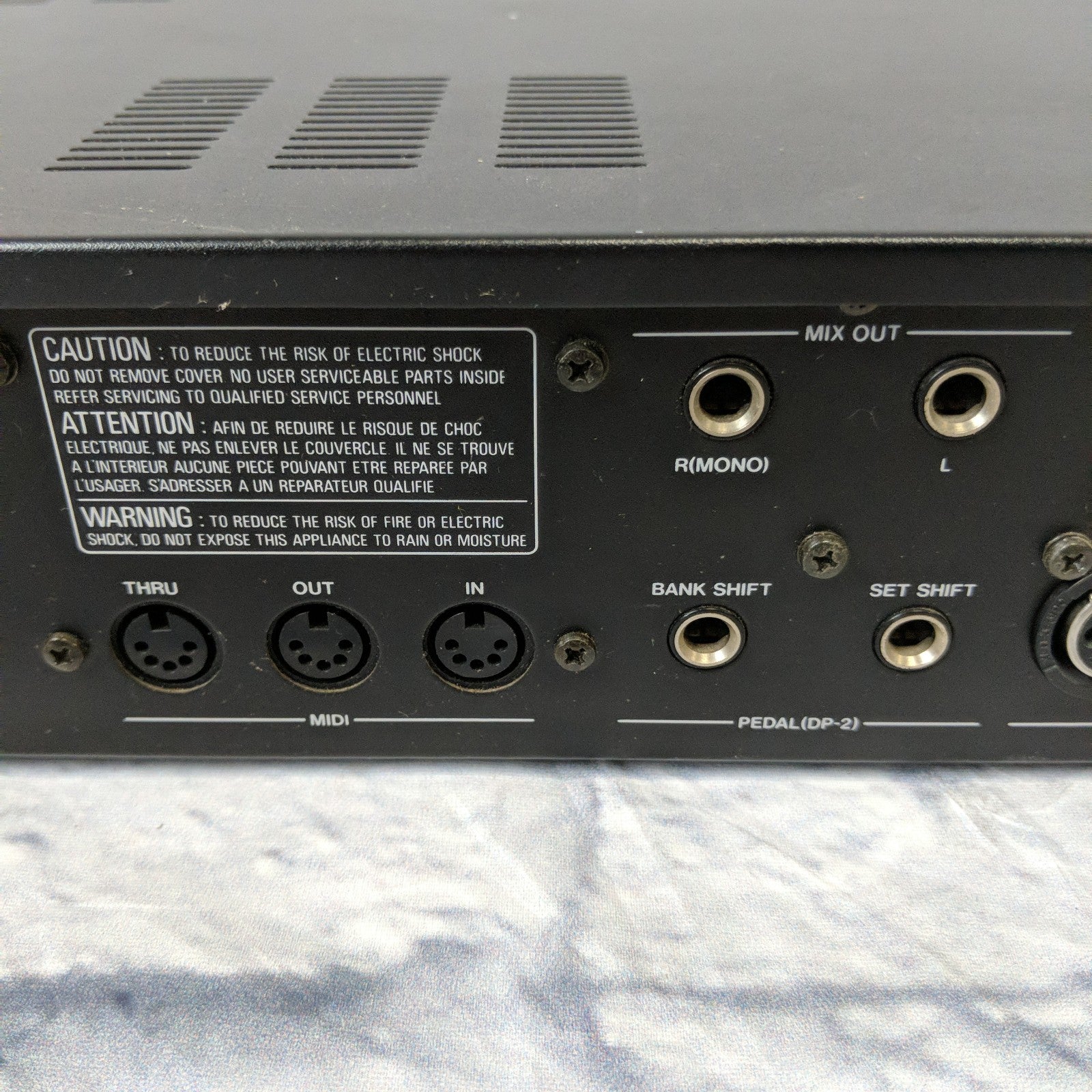 Vintage Roland DDR30 1980s First Gen Alpha Roland Electronic Drum Module for Parts