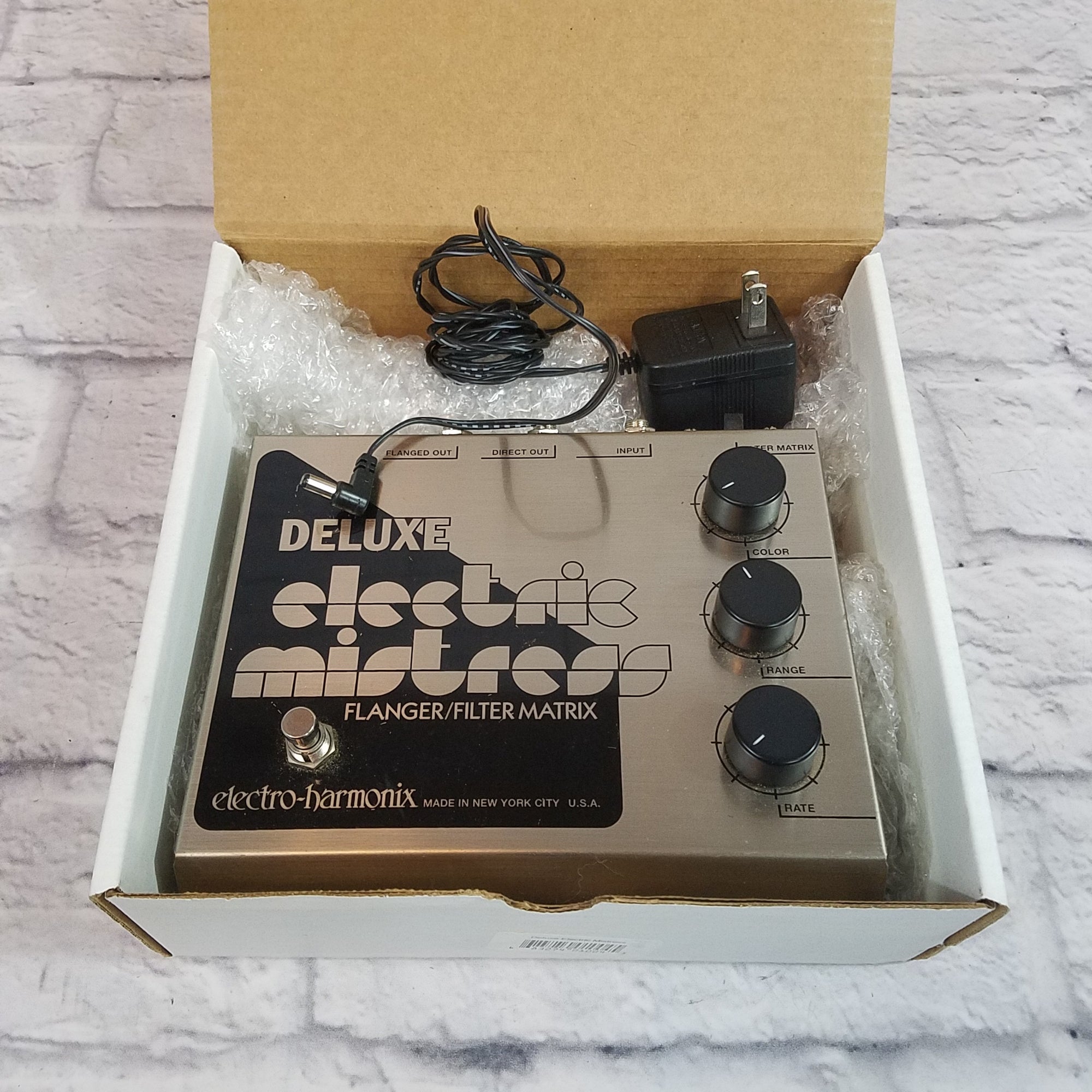 Electro-Harmonix Deluxe Electric Mistress Flanger / Filter Matrix Vint -  Evolution Music