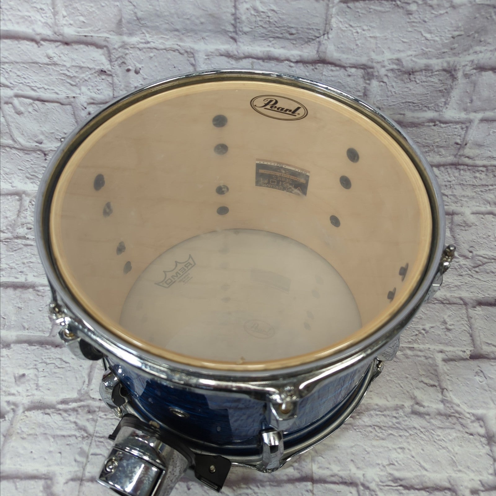 Pearl Vision 12" Tom Blue Oyster