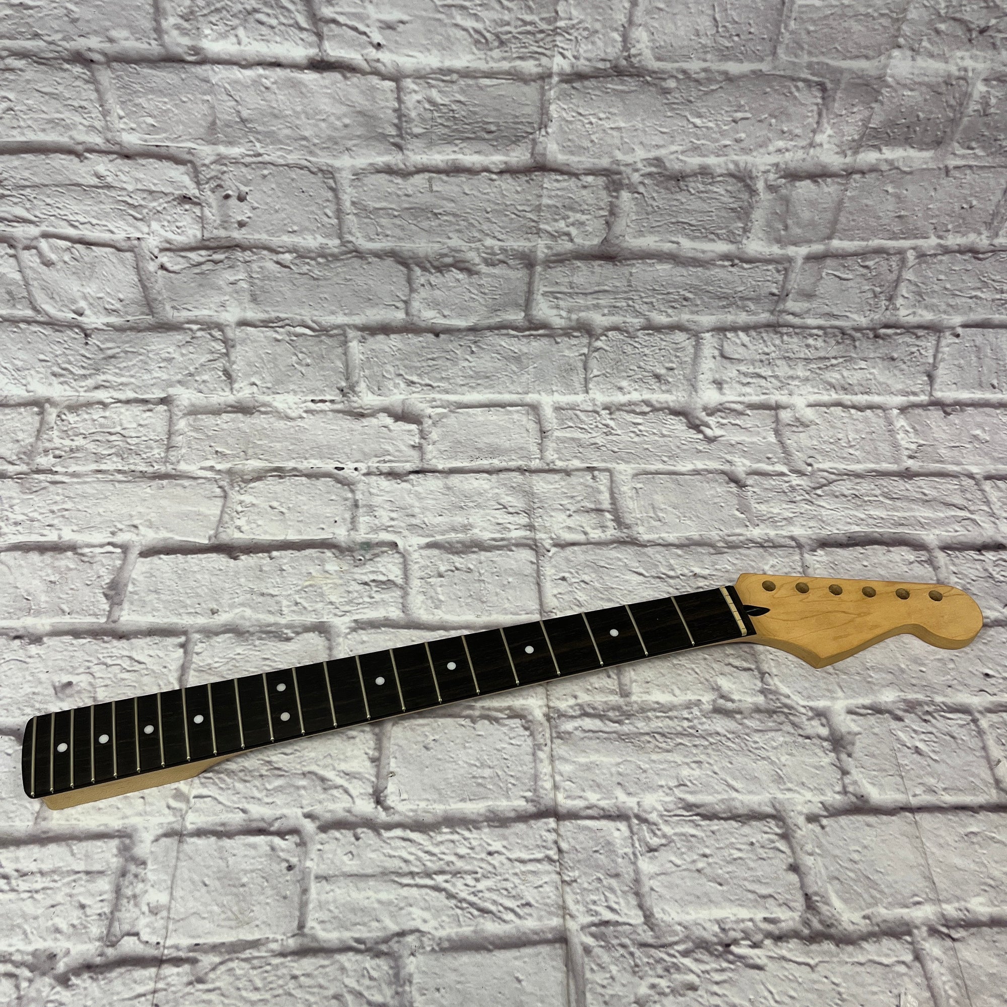 Mighty Mite 22 Fret Ebony Fretboard Guitar Neck w/ Top Nut