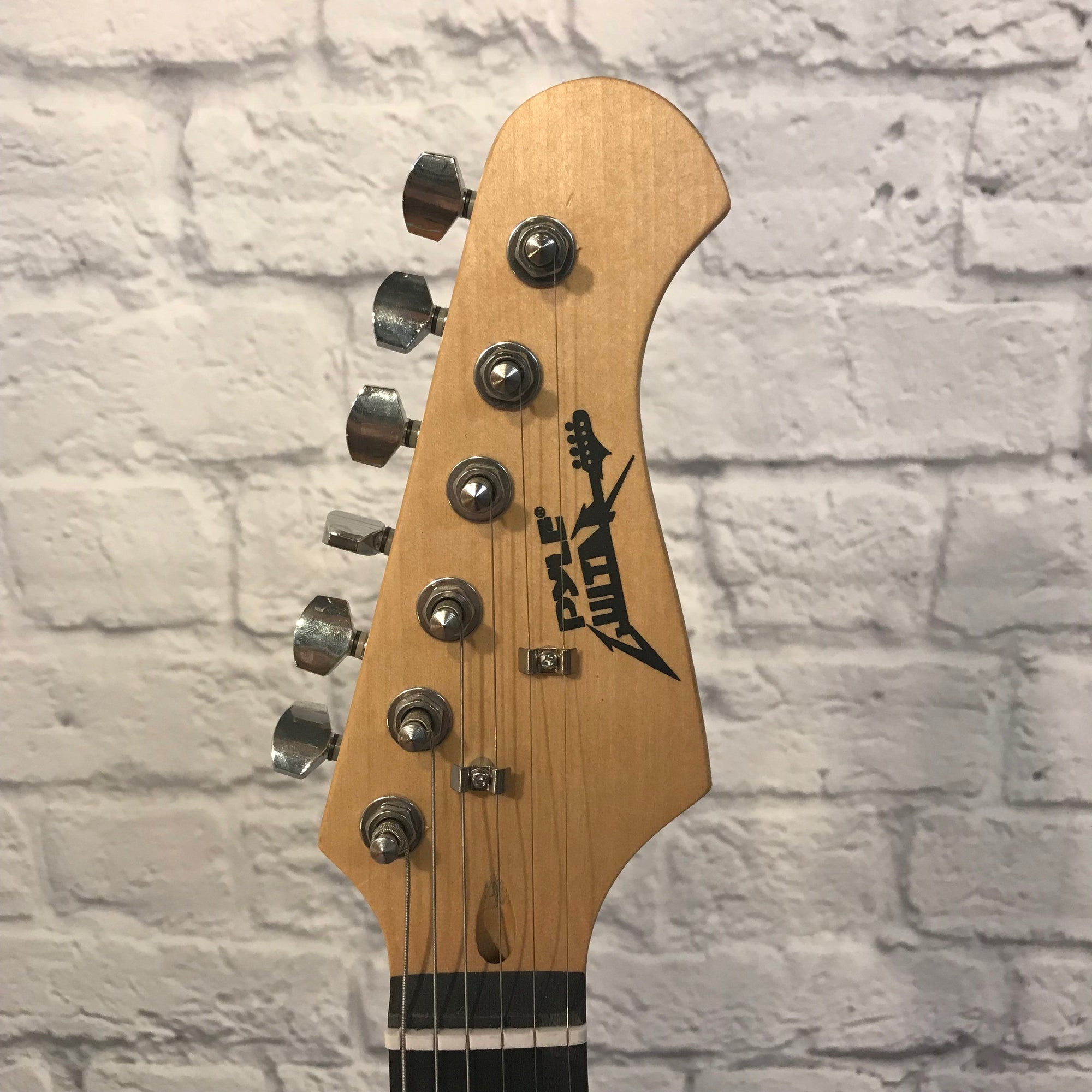 Pyle Pro Strat Style SSS Black Electric Guitar