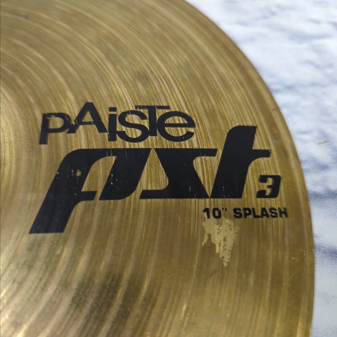 Paiste 10" PST3 Splash Cymbal with Rivet