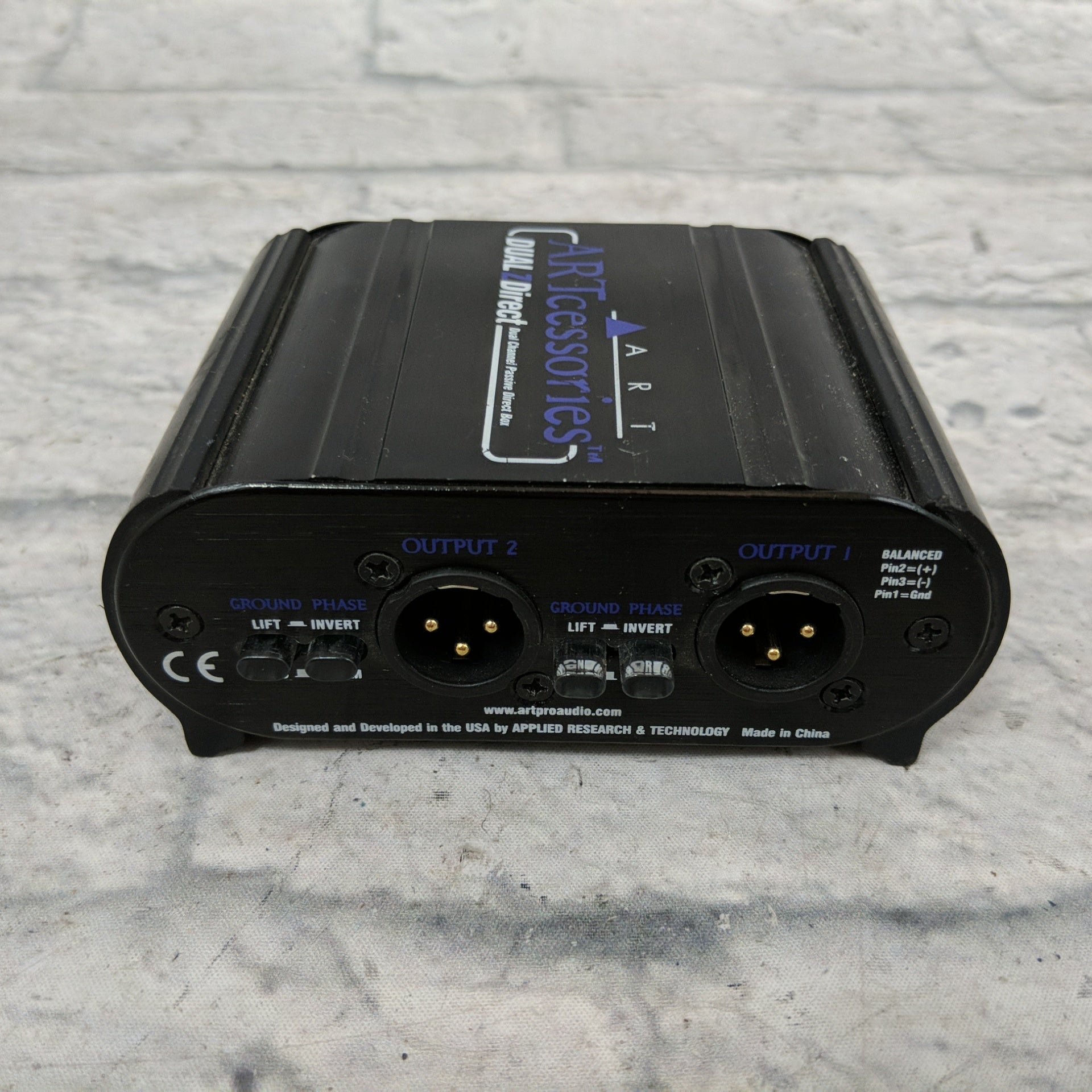 Art Dual Z Direct Dual Channel Passive Direct Box