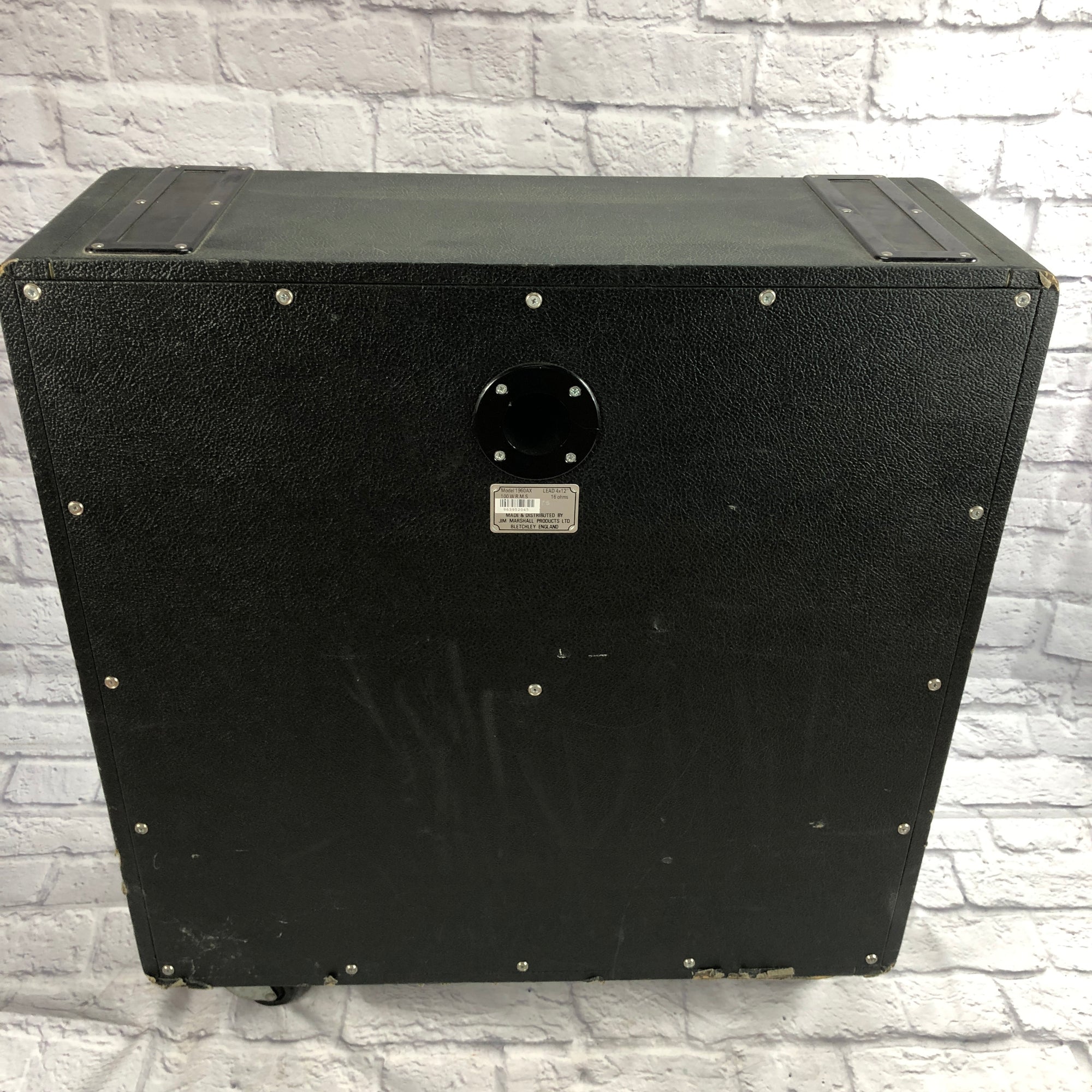 Marshall 1960AX 100 Watt 4x12 Cabinet Greenbacks - Evolution
