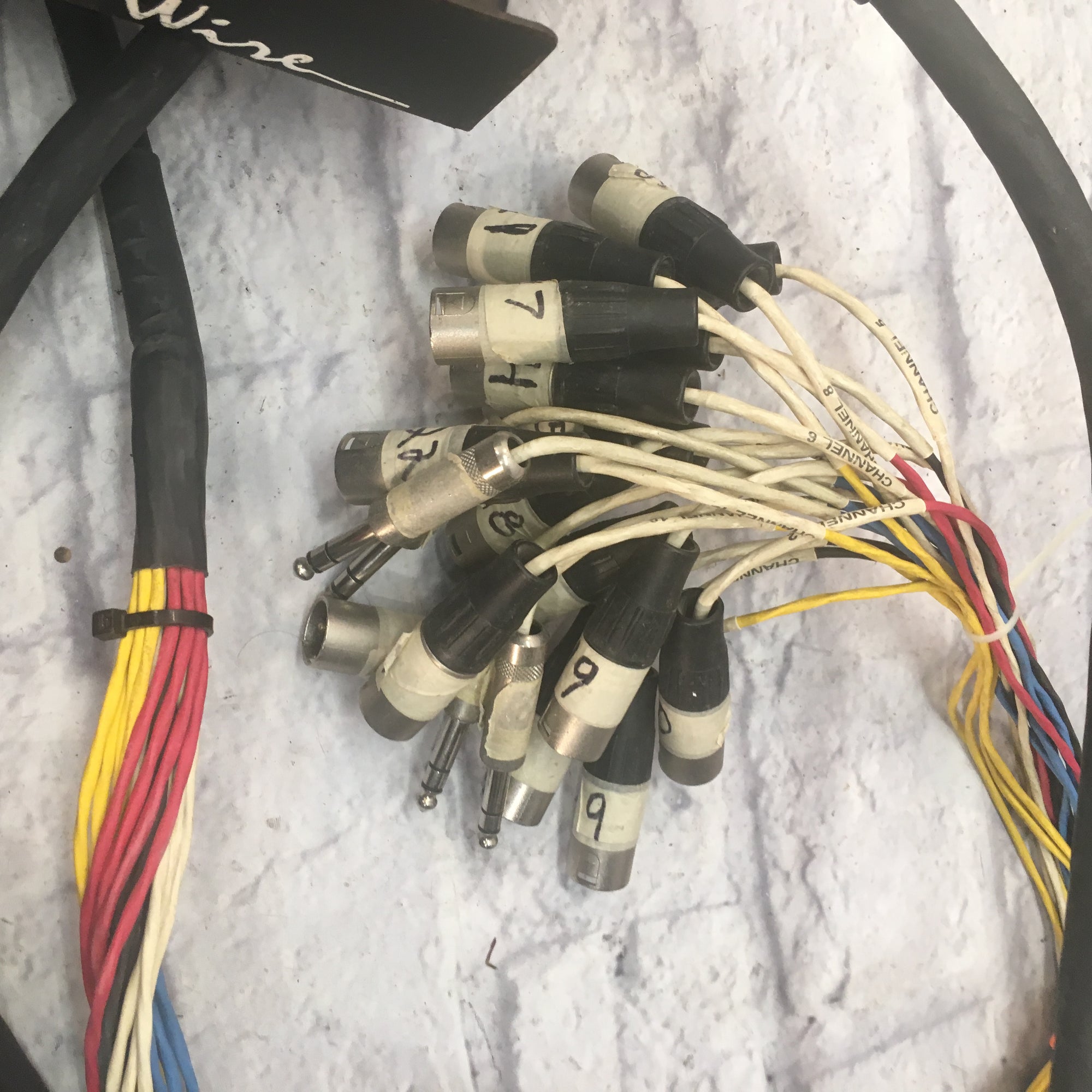 LiveWire 100ft 16XLR x 4TRS Snake