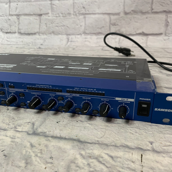 Samson S-Com Stereo Rack Compressor / Limiter - Evolution Music