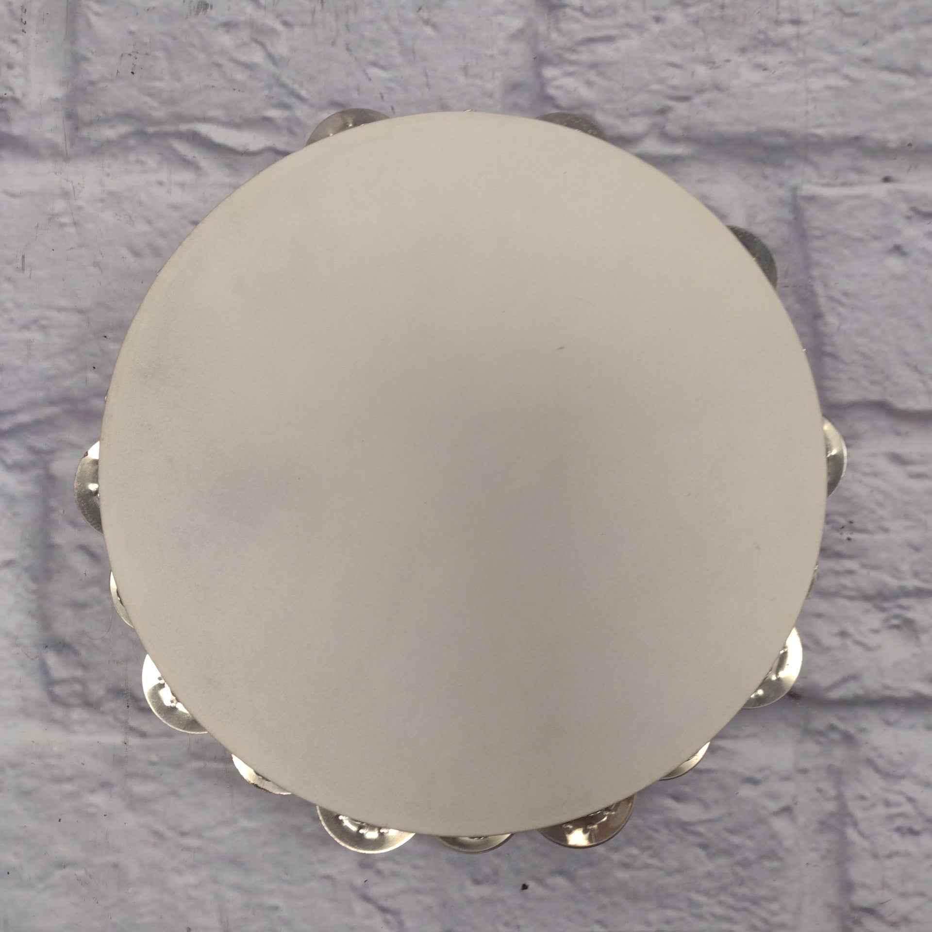 Unknown 10" Tambourine w/ Case