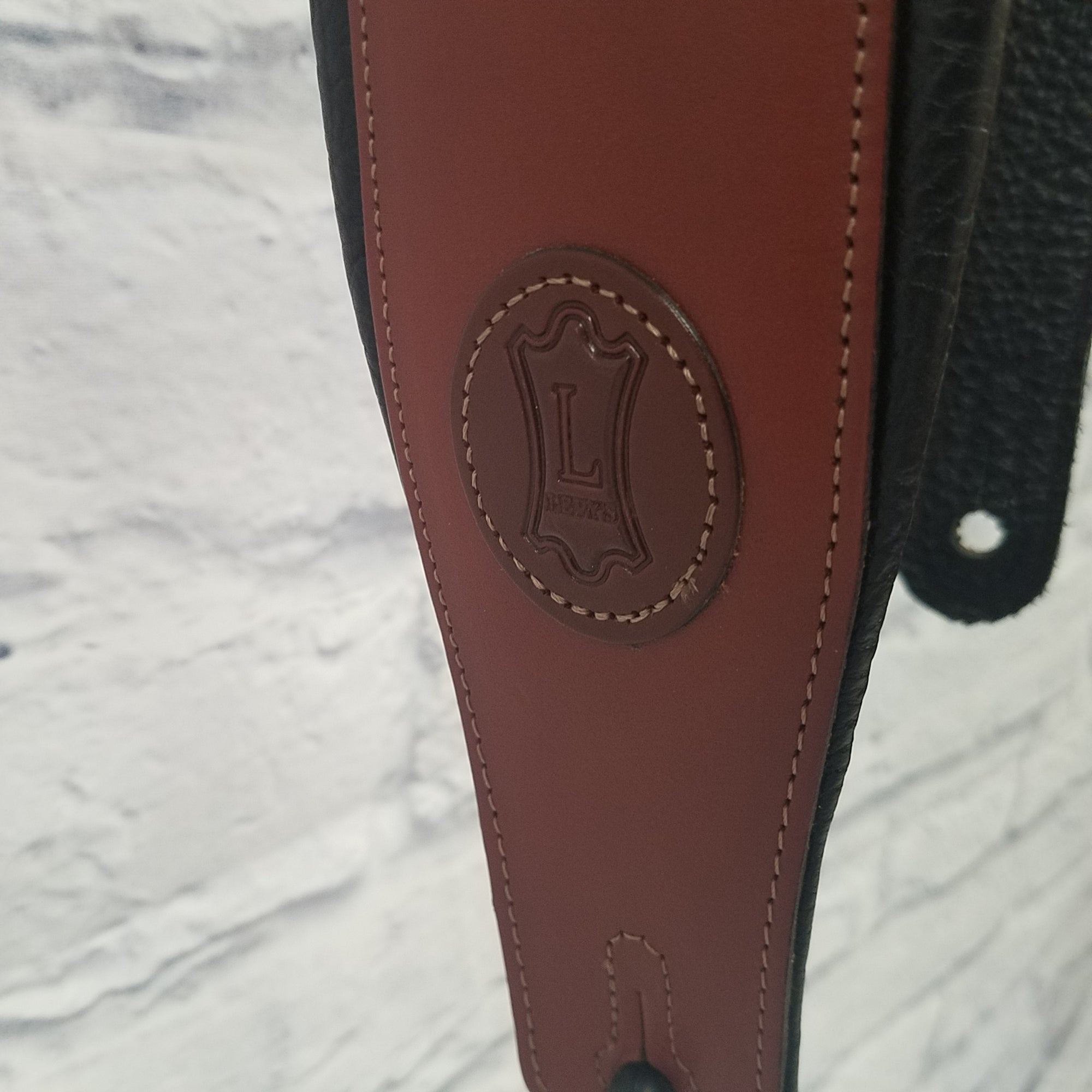 Levy's Guitar Strap Brown Leather