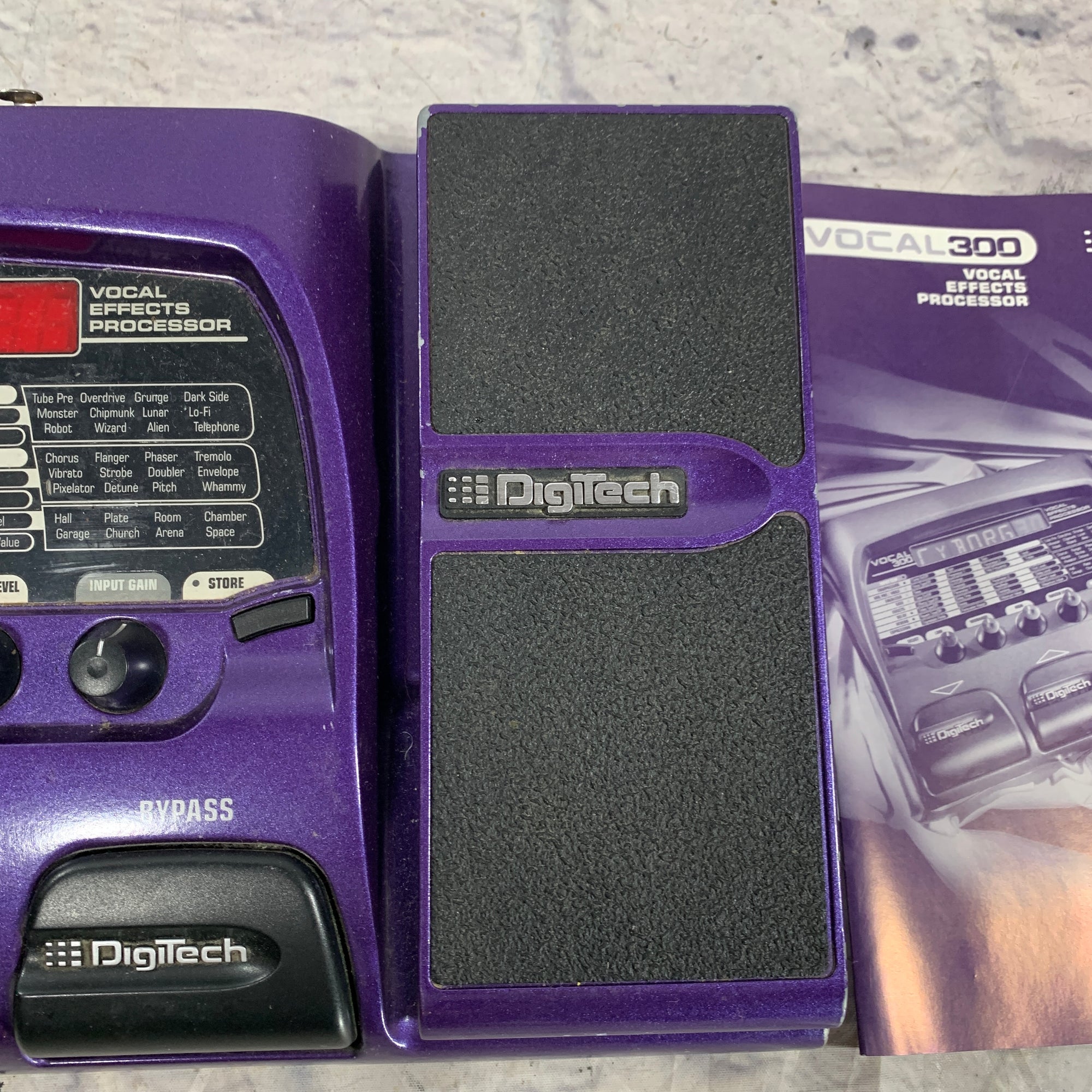 Digitech Vocal 300 Effect Pedal - Evolution Music