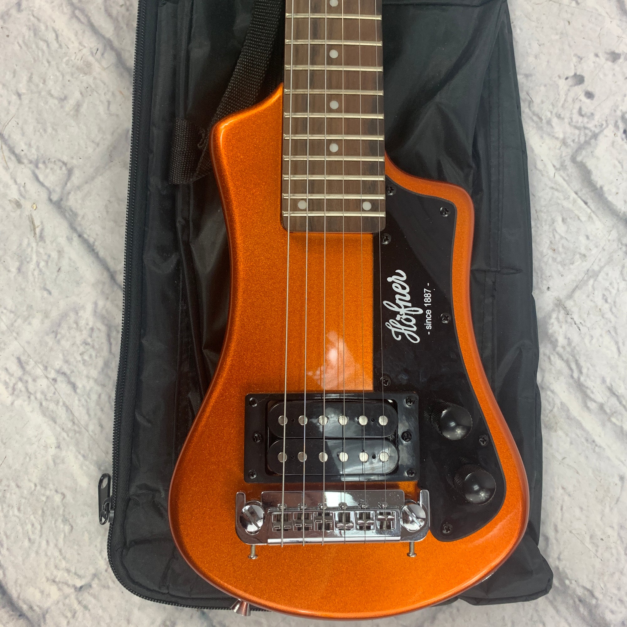 Hofner Shorty Mini Travel Electric Guitar