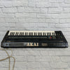 Vintage 1980s Akai AX80 8 Voice Analog Synthesizer Keyboard - Parts/Project Synth