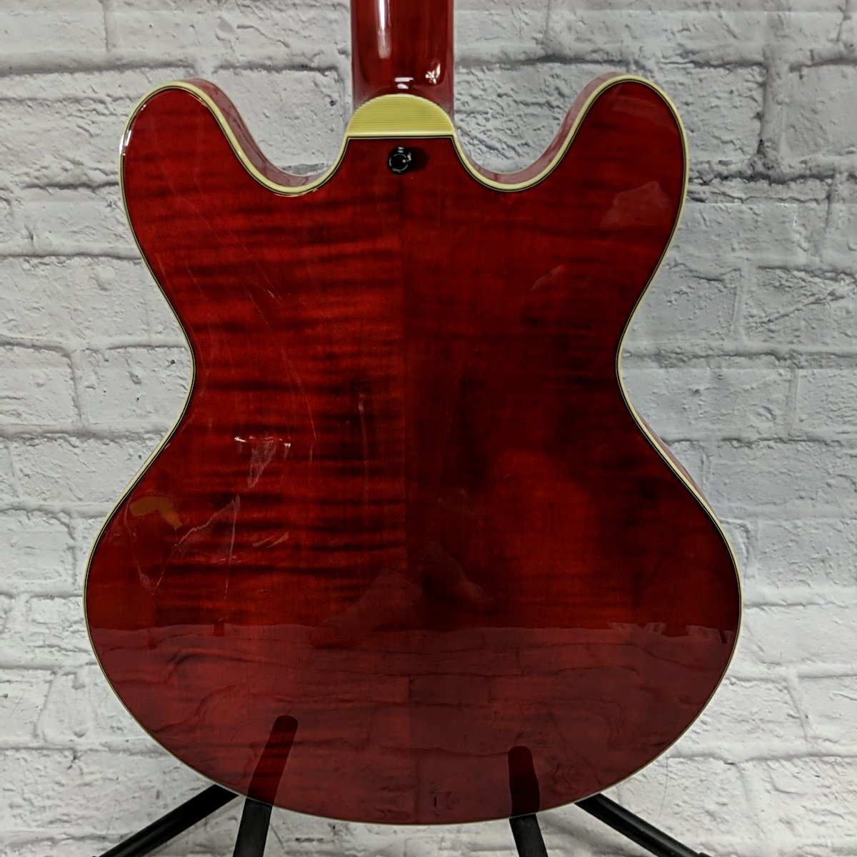 Eastman T486B-RD Hollow Body Thinline with Case Hollow Body Electric Guitar