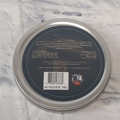 MJC 80-20 Brass 12-54 ML Acoustic Guitar Strings