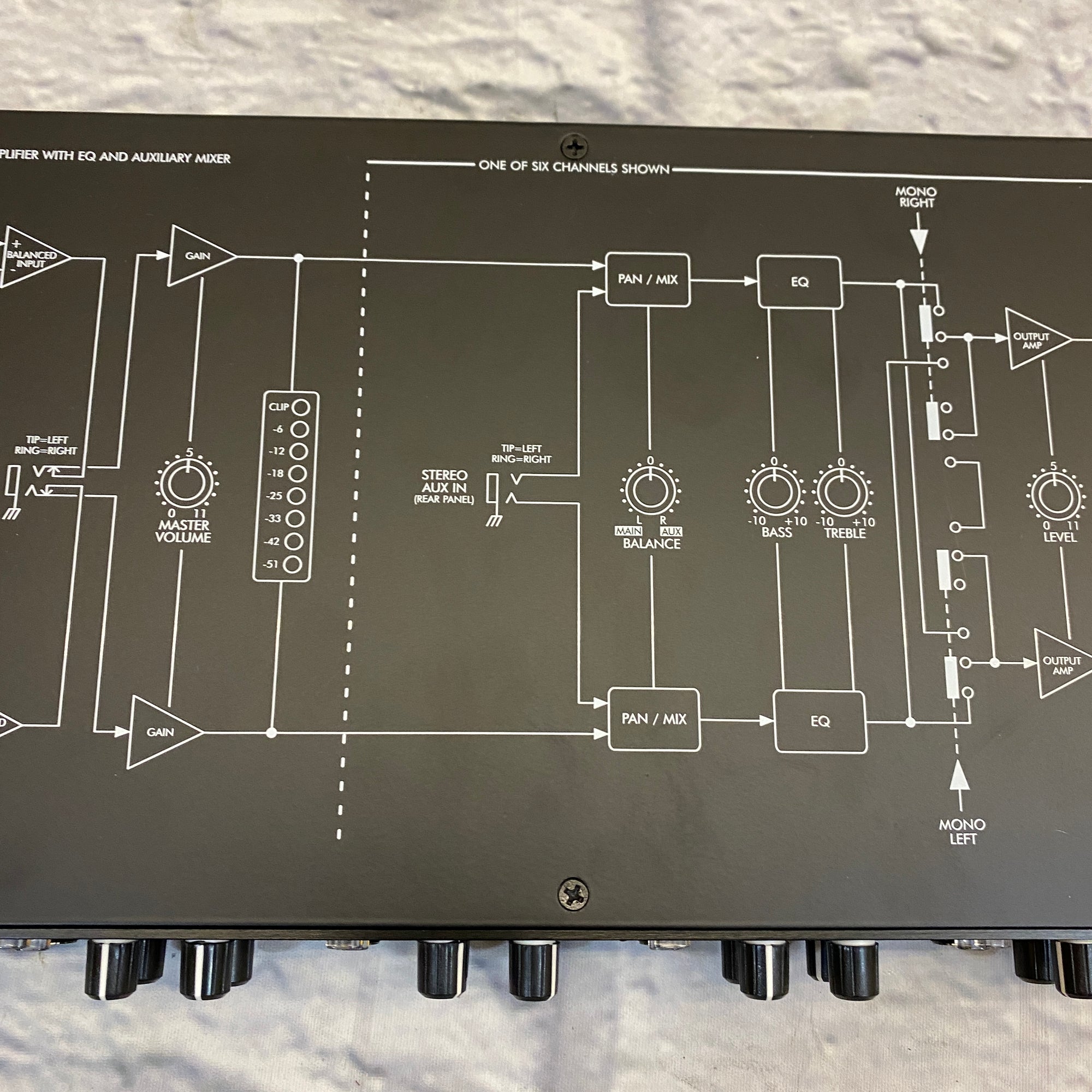 Art Head Amp 6 Headphone Amp Rack Unit