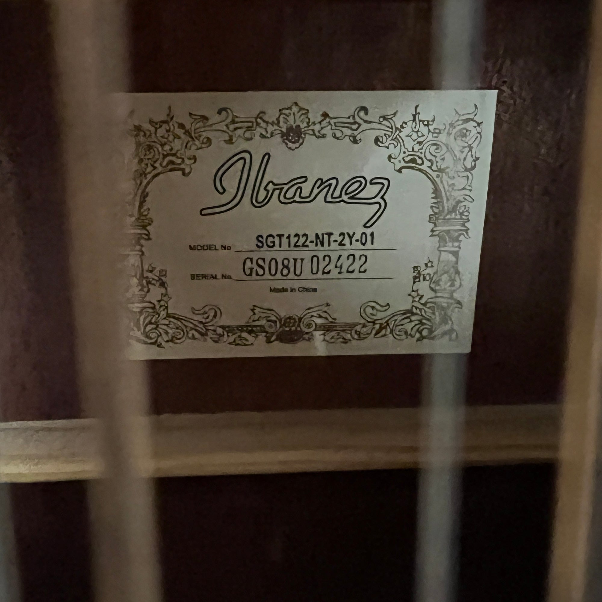 Ibanez SGT122-NT 12 String Acoustic Guitar