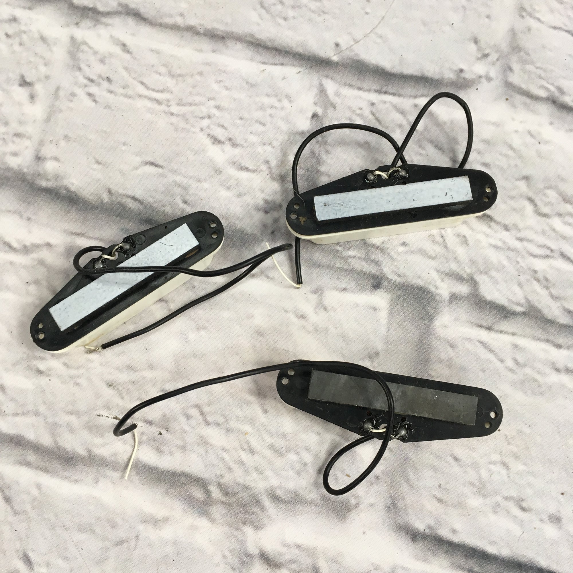 Unknown Strat White Electric Guitar Pickups - Set  of 3
