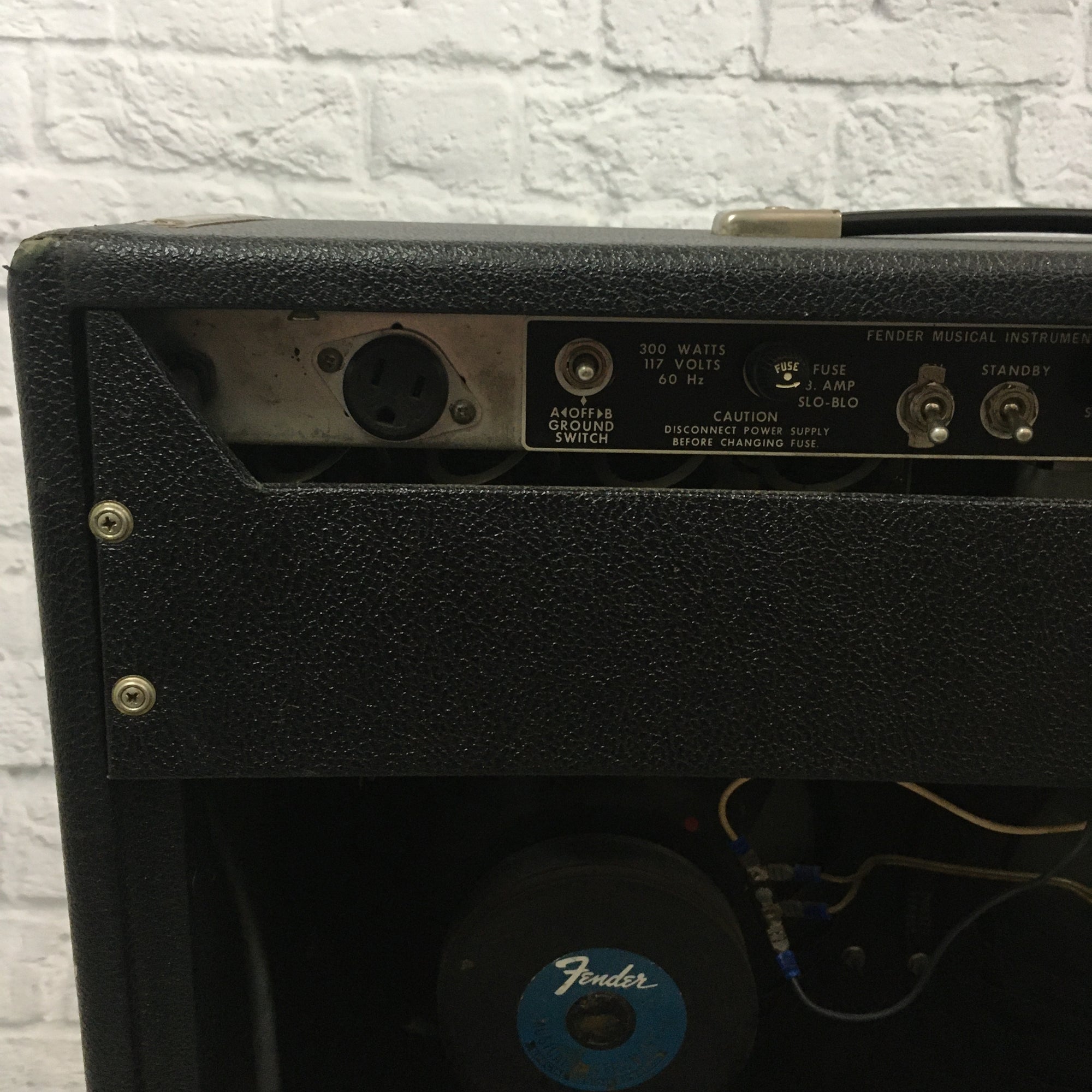 1976 Fender Twin Reverb "Silverface" Combo Amp w/ Original Cover