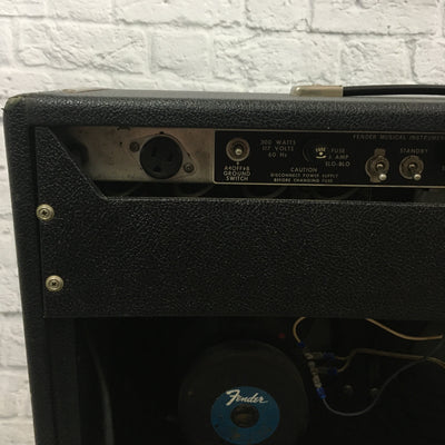 1976 Fender Twin Reverb "Silverface" Combo Amp w/ Original Cover