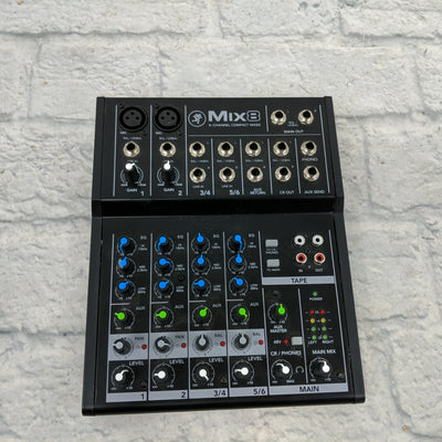 Mackie Mix8 8-input Compact Mixer