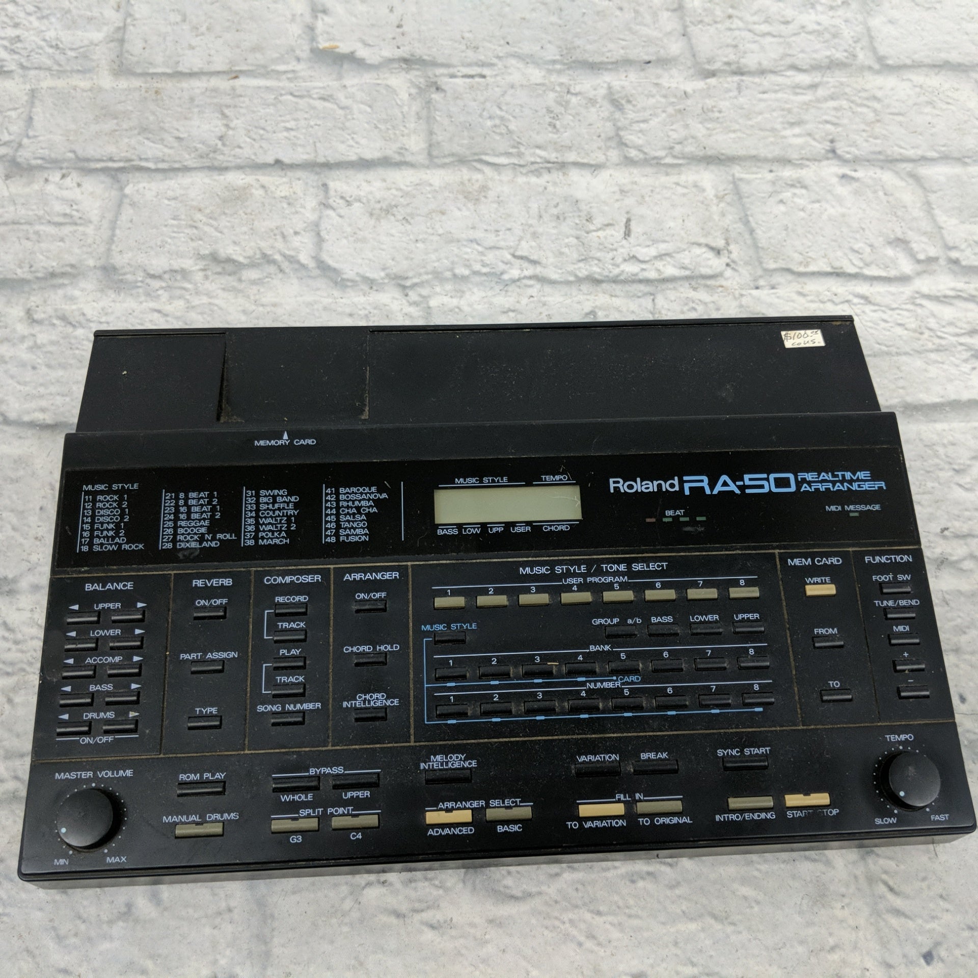 1980s Roland RA-50 Real Time Arranger - Evolution Music
