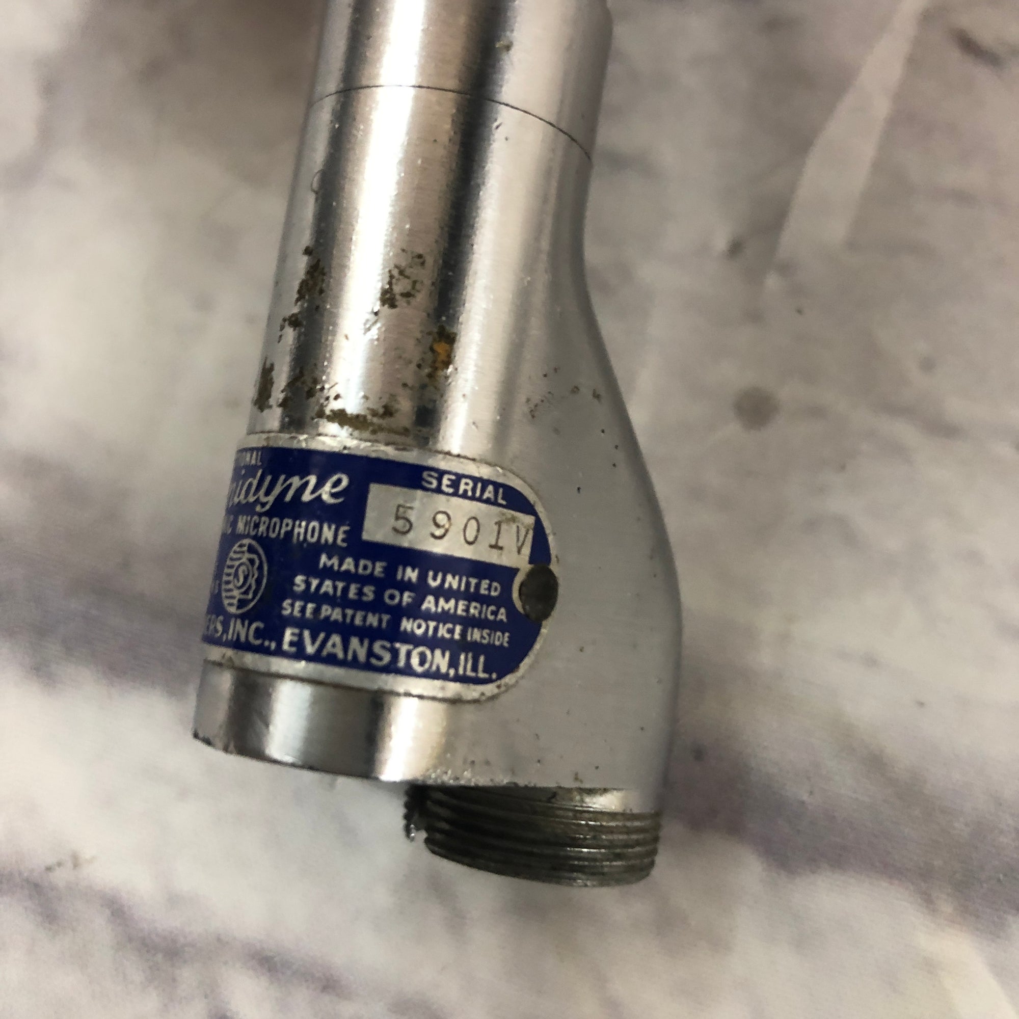 Shure Vintage 1959 55S Unidyne Vintage Microphone with Cable