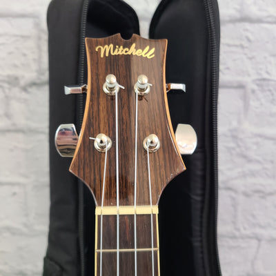 Mitchell MU-70 Ukulele w/ Case