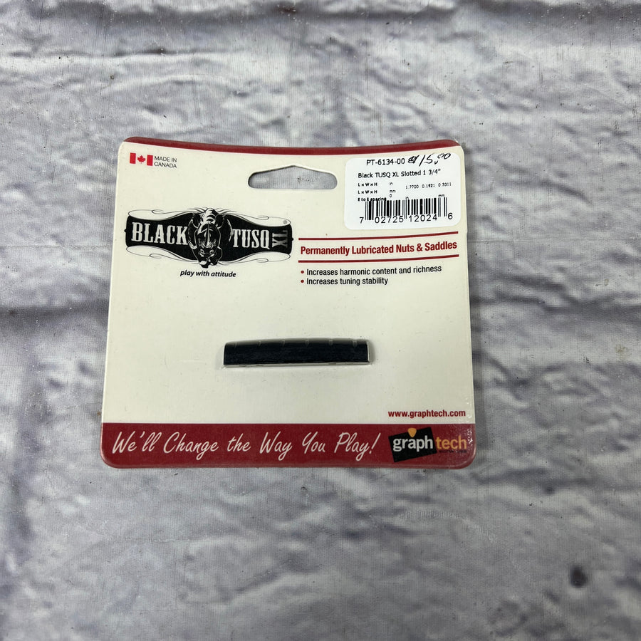 Tusq Black XL PT6134-00 Acoustic Guitar Nut