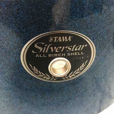 Tama Silverstar All Birch Shell 10 x 5 Concert Tom Blue Sparkle
