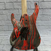 Spear Gladius Red Swirl Electric Guitar