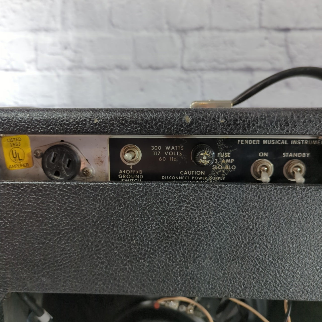 1976 Fender Silverface Twin Reverb Amp w/ casters
