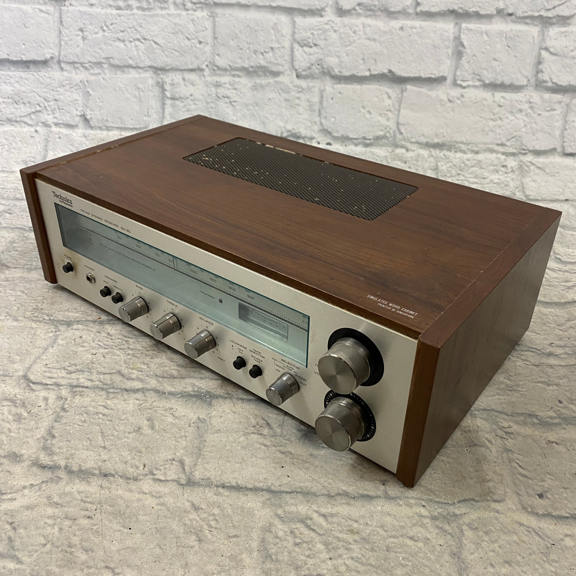 Technics SA-80 FM/AM Stereo Receiver
