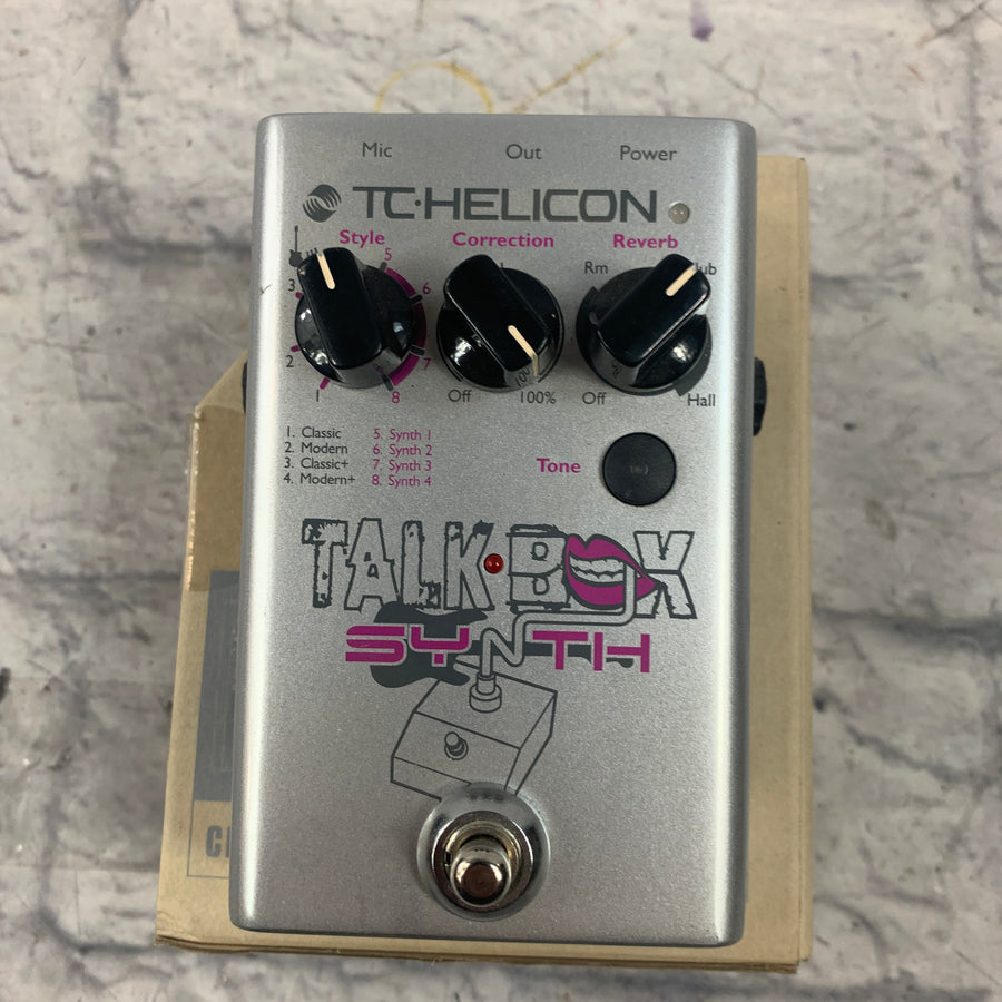 TC Helicon Talkbox Synth Pedal